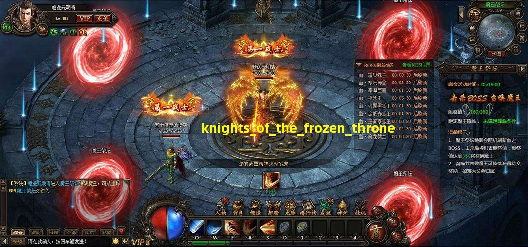 knights of the frozen throne