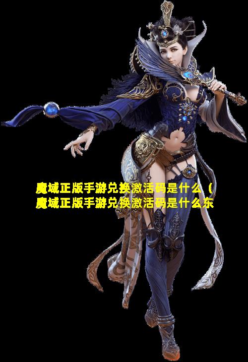 魔域正版手游兑换激活码是什么（魔域正版手游兑换激活码是什么东西）